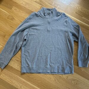 Men's vineyard vines Gray Quarter-Zip Sweater